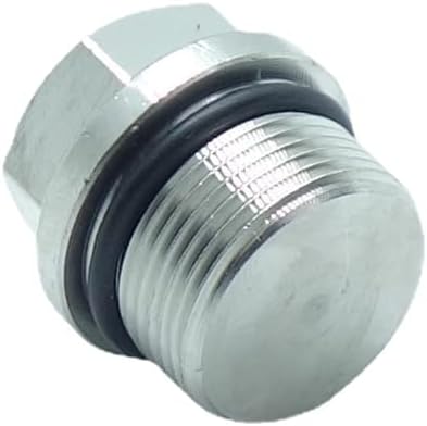 1 Piece M22X1.5 Bung Plug with Outer Hex Head Pipe Fitting Stainless Steel 304 Solid
