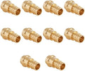 10Pcs EFIELD 3/4"Copper Press x PEX-A Coupling Adapter(PEX1960186-10)