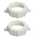 Replacement 2-Pack 1 1/2 Inch x 1 1/2 Inch PVC S.J. Nut for Thrifco Plumbing 7643042