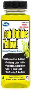 Leak Bubbles Yellow 8 oz HVACR, Gas & Tire Leak Detector Spray