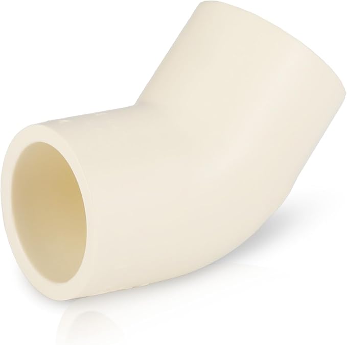200-PACK EFIELD CPVC Elbow,1/2" Slip x Slip 45-Degree Elbow Fitting,(CPVC007-20-200PCS)