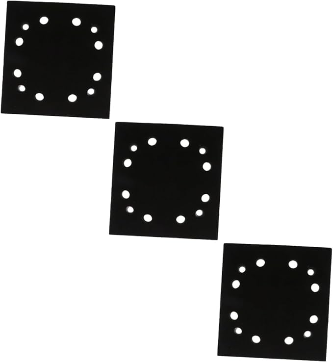 UPKOCH 3pcs Sanding Backing Plate Replacement Aluminum Material Fits Sander Drywall Pads