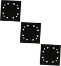 UPKOCH 3pcs Sanding Backing Plate Replacement Aluminum Material Fits Sander Drywall Pads
