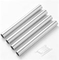 TAISHER 4Pcs 304 SS Nipple Cast Pipe Fitting, 1/4" NPT Female, 10" Length