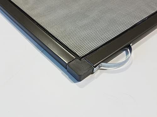 Metro Screenworks Custom Window Screens Fully Assembled and Ready to Install - Window Screen Replacement for House, (Beige) Pre-Framed Mesh Replacement Window Screens, Home, Patio, & More