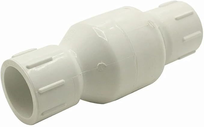 Replacement 1 Inch Slip PVC Spring Check Valve for Thrifco Plumbing 6415197