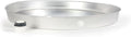 Camco 20830 24" ID X 2" Aluminum Water Heater Drain Pan with PVC Fitting