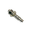 Wedge Anchors – Heavy-Duty 304 Stainless Steel Expansion Bolts for Concrete & Masonry, Rust-Resistant & Durable - 3/8" X 2-1/4" - 25 Pack