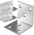 20Pcs Stainless Steel Angle Bracket 2In Heavy Duty Corner Brackets for Wood