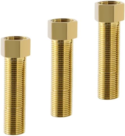 3/4" Extension Brass Pipe Fitting NPT 100 mm（3PCS）