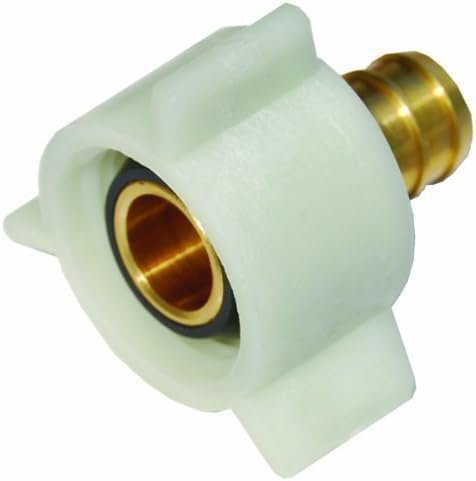 SharkBite 1/2 Inch NPSM Crimp Swivel Adapter, Brass Plumbing Fittings, PEX Pipe, PE-RT, UC526LFA