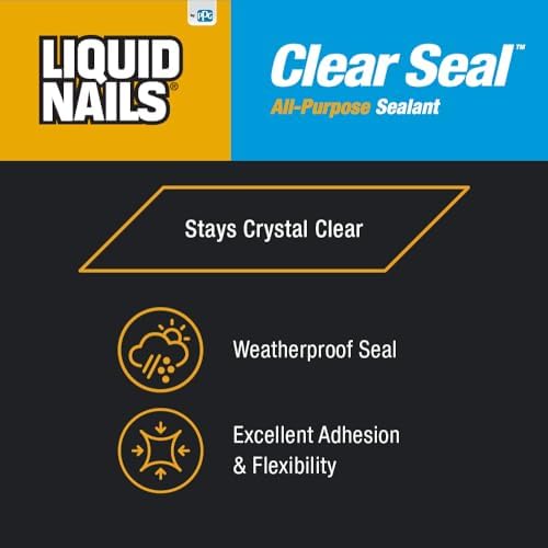 Liquid Nails 5.5 oz Clear Seal All-Purpose Sealant