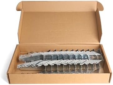 30 Pack 2x6 Joist Hanger, 20 Gauge LU26 Galvanizing Double Shear Face Mount Joist Hangers, Wood Hurricane Ties, Rafters Tie Fits Truss Connectors，Floor Deck and Ceiling Joists