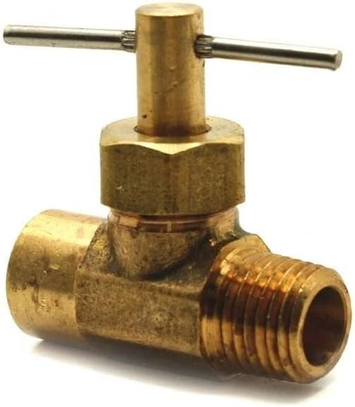 Replacement 1/4 Inch MP x 1/4 Inch FP Needle Valve for Thrifco Plumbing 6922228#132P