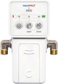 Smart Home Water Toilet Leak Detector Alarm and Automatic Shut Off Valve - Water Sensor Alarm Shut Off Tool - Easy Installation - Battery Operated - Protect Your Home from Water Damage