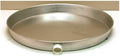 Camco 20810 26" ID x 2.25" Deep Aluminum Water Heater Drain Pan with PVC Fitting