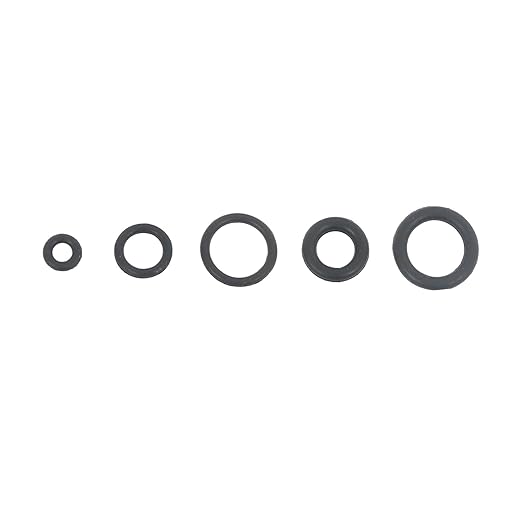 findmall 1540Pcs 32-Size NBR O-Ring Assortment Kit and 4-Piece Accuracy Pick and Hook Set for Automotive, Plumbing, and Mechanical Sealing Repair