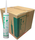 Clear BioSeal 100% Silicone Sealant Caulk Kitchen and Bath Grade, Waterproof and No Odor No Color Change 10.1 Ounce Cartridge, 25 Clear Tubes Box
