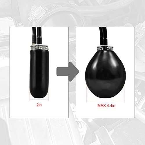 EVAP Smoke Machine Intake Adapter Fit for 12V Vehicle Leak Tester