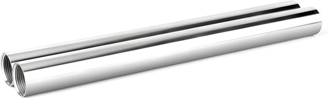 TAISHER 2PCS Stainless Steel Pipe Fittings, 1" NPT Female x 1" NPT Female Threaded, 16" Length Nipple Cast Pipe