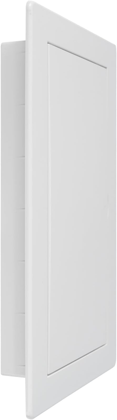 4x8 Inch White Access Panel – ABS Plastic Rectangular Wall & Ceiling Access Door for Plumbing Electrical HVAC – Easy Install Indoor Panel for Drywall, Home Improvement and Maintenance