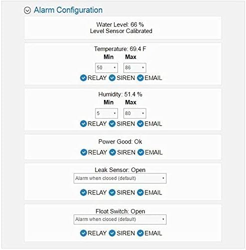 Pro Wi-Fi Enabled Sump Pump Alarm, Features Include: High Water Alarm, Water Leak Detector, Power Failure Detection, Temperature and Humidity Sensor