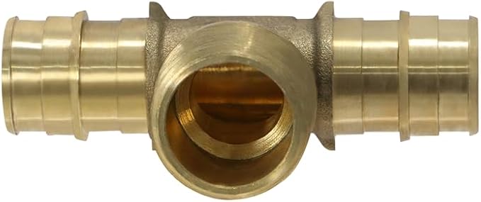 XFITTING Pex A 3/4 Inch x Pex A 3/4 Inch x 3/4 Inch Male NPT Tee, Pex A Male NPT Tee, 29-6-2=2XX, 2 Pieces