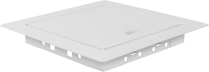 6 x 6 Inch White Access Panel – Metal Rectangular Wall & Ceiling Access Door for Plumbing Electrical HVAC – Easy Install Indoor Panel for Drywall, Home Improvement and Maintenance