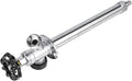 EFIELD 8-inch Anti-Siphon Frost Free Sillcock 1/2 inch Barb Crimp Pex X 3/4 inch Hose Bibb, Chrome Plated Body,(SILLCOCK014),(SILLCOCK014)