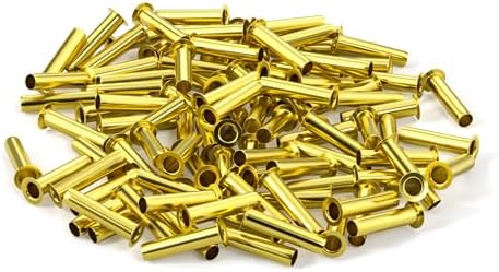 GASHER 100PCS Brass Compression Fitting, Brass Compression Insert Tube Support 3/16" Tube OD