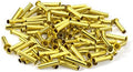 GASHER 100PCS Brass Compression Fitting, Brass Compression Insert Tube Support 3/16" Tube OD