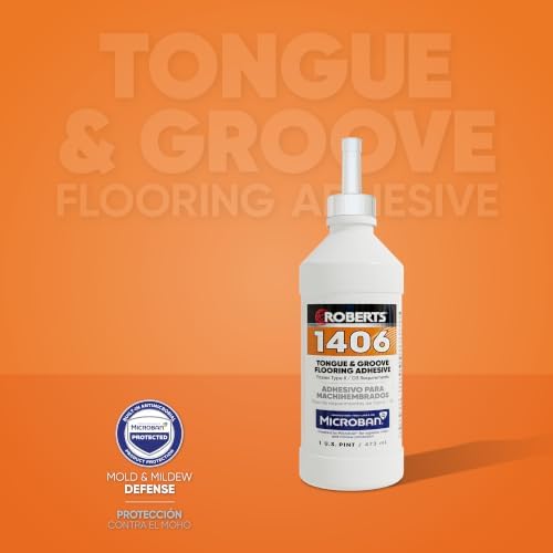 Roberts 1406 Tongue & Groove Flooring Adhesive, 1 Pt. - 1 Each