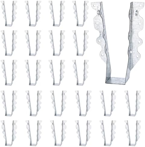 2x8 Joist Hangers 25PCS 20Gauge Rafter Bracket Double Shear Hanger