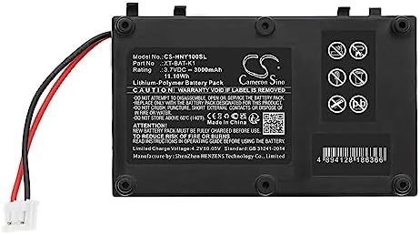 Cameron Sino Battery for Honeywell BW GasAlert Max XT II, BW Max XT II, GasAlertMax XT II, Max XT II Multi-Gas Detector PN:Honeywell XT-BAT-K1 3000mAh