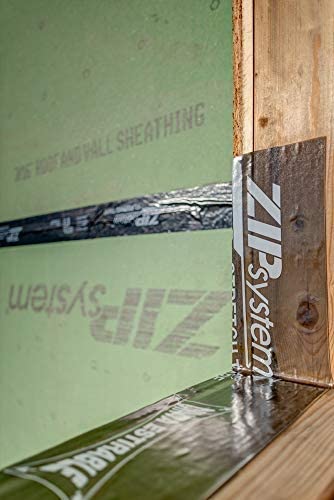 ZIP System Huber Stretch Tape | Self-Adhesive Flexible Flashing for Doors-Windows (6" x 20')