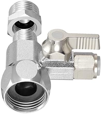 Feed Water Adapter - 1/4" Quick Connect for RO Filter,Refrigerator,Icemaker