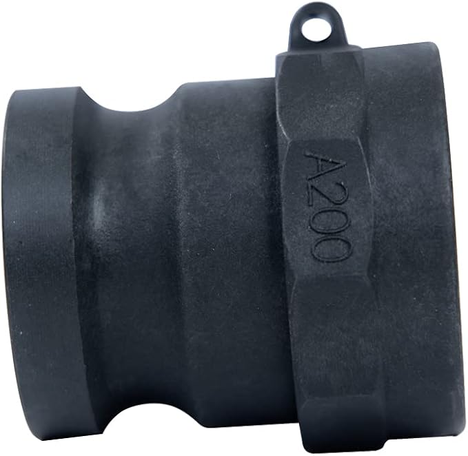 1 PC Poly Cam Lock Fittings 2 inch Standard Part A Cam Groove Hose Fitting 2 Camlock Fittings, 2" Male Aadapter x 2" Female Thread Camlock Fittings 2 inch