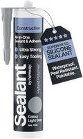 Hemway Construction Light Gray Sealant & Adhesive - 300ml 1 Pack