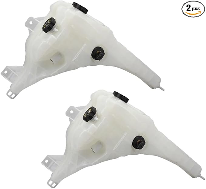 Mytee Products (2 Pack) Coolant Reservoir Tank Compatible with Freightner Cascadia 2008-2017 - Engine Coolant Expansion Tank Replaces OEM 603-5203, FRTA0525263005R, A05-25263-005R, A0525263006