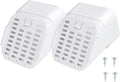 3"x4" 2 Pack Gutter Downspout Extensions Gutter Downspouts Downspout Diverter Outlet Filter and Leaf Guard for Bottom of Downspouts Extender
