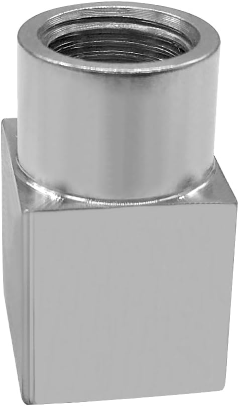 Beduan Stainless Steel Cast Pipe Fittings, 90 Degree Street Elbow 1/8" NPT Male x 1/8" NPT Female Water Fuel Air
