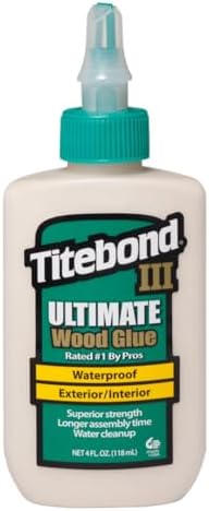 Thompson’s WaterSeal 12oz Clear Wood Stain Bundle with Titebond III 4oz Wood Glue