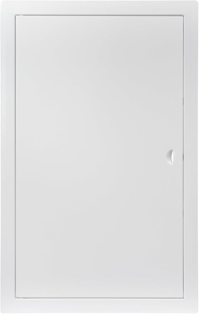 12 x 20 Inch White Rectangular Metal Plumbing Access Panel - Indoor Wall Access Door for HVAC, Wall, Ceiling, and Drywall with Panel - Opening Box Door Cover - Easy to Install