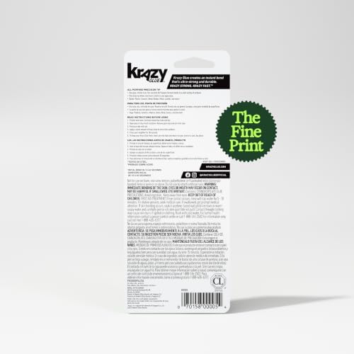 Krazy Glue All Purpose Instant Superglue, 2 g