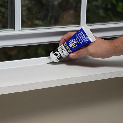 DAP 18715 12 Pack 10.1 oz. Extreme Stretch Premium Crackproof Elastomeric Sealant, White