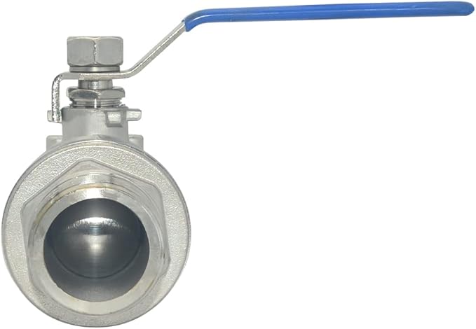 1Pcs Full Port Ball Valve 1-1/4'' - Heavy Duty Male NPT (MNPT) X Female NPT (FNPT) Thread with Long Handle Switch,Stainless Steel 304 for Water, Oil, and Gas,1000WOG