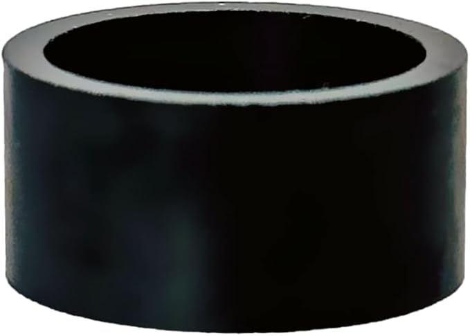 XFITTING 3/8 Inch Copper Pex ring Black Oxidized Surface, 100 Pieces