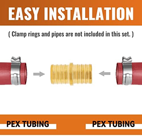 SUNGATOR 12-Pack 1 Inch PEX Coupling