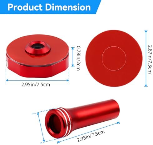 Universal Gas Cap Adapter for Automotive Smoke Machine Leak Detector