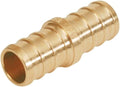 VENTRAL PEX Fittings, 1 Pex Fittings 1/2 Inch Straight Coupling Barbed Connector Crimp Brass for Pipe Tubing, No Lead